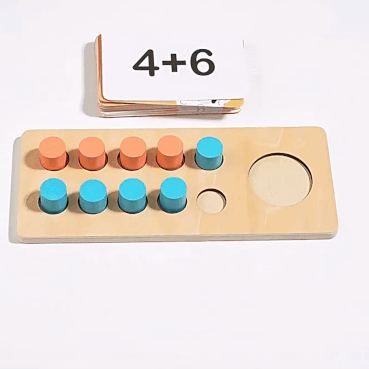 Jouet Éducatif Montessori - Apprentissage Précoce pour Enfants 2-6 ans