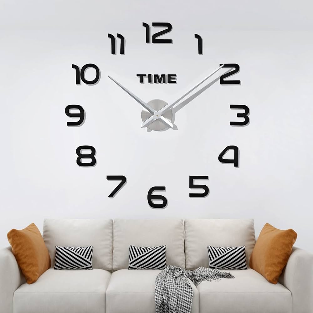 Horloge murale silencieuse