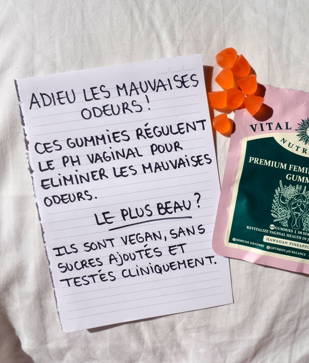 Bien-être intime en gummies