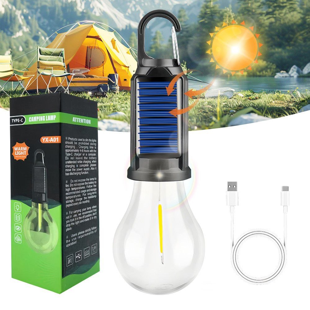 Lampe Solaire LED Rechargeable