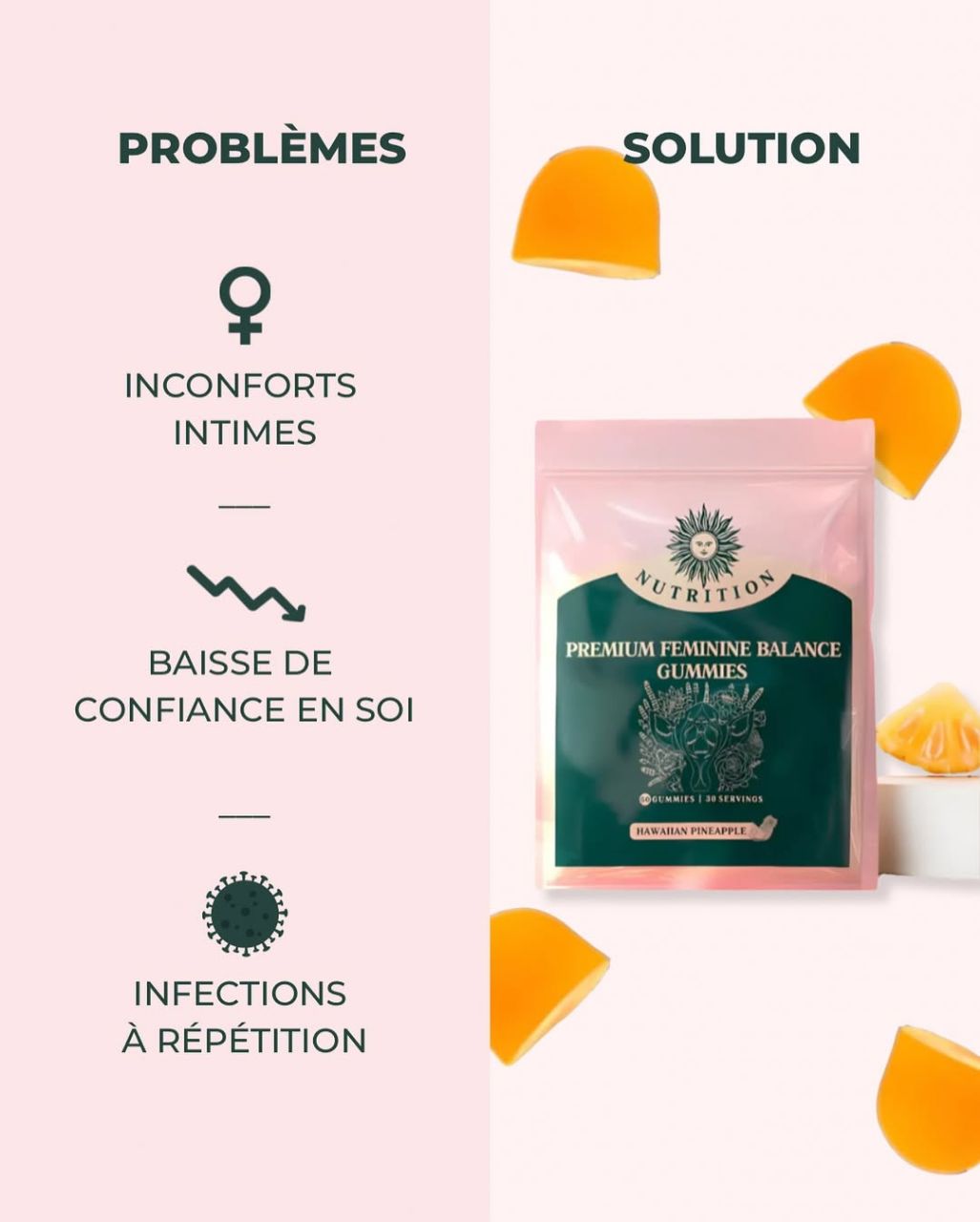 Bien-être intime en gummies